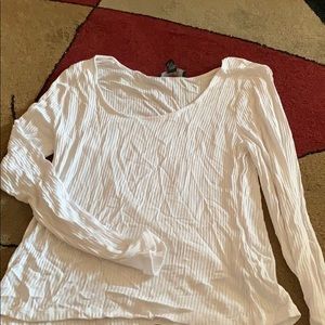 White long sleeve shirt